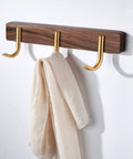 Straight Up Solid Wall Mounted Coat Rack With Five Steel Hooks For Slick Entryway Organization Holds Coats Jackets Keys Umbrellas And Daily Grind Essentials