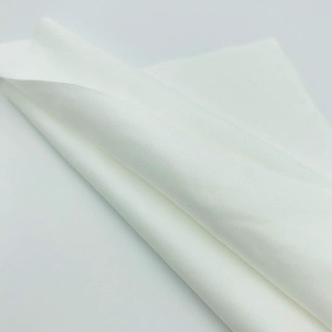AAWipes cleanroom cloth wipe, white 9x9 inches, 100% polyester, close-up folded fabric