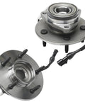 Front Wheel Bearing Hubs Replacement Kit For Ford F 150 1997 1998 1999 2000 4WD With ABS 4 Wheel Assembly Set