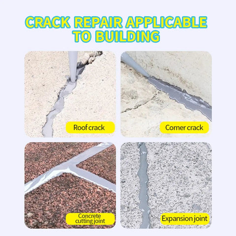 Self Leveling Concrete Crack Filler And Quick Dry Cement Sealant Engineered For No Sweat Roof Window And Exterior Repairs That Work Like A Dream To Lock Out Moisture Forever used on roof, corner, concrete, and expansion cracks.