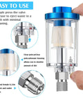 Close-up of Two Pack One Quarter Inch Air Pressure Regulator And Water Separator Kit for Air Compressors Pro Grade Gear