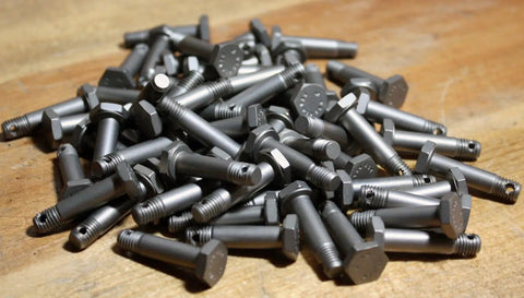 Built Tough Titanium Shear Bolt Pins Rock Solid 1 LB Pack collection of titanium shear pins for mechanical assembly and repairs.