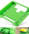 Universal Heavy Duty GPS Receiver Mounting Bracket Adapter PF81190 StarFire SF3000 SF6000 on green tractor