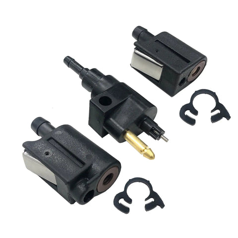Fuel Line Connector Fittings For Mercury MerCruiser Quicksilver Outboard Engines 4HP To 40HP Easy Install Female Engine Side Fitment With 22-13563Q3 22-13563Q7 13563T3 13563T7 13563A3 13563A7 816856A3 18-8091 8M0148583 8M0182334 15781A5