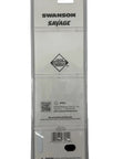 Back of packaging for Savage Grip 11-Inch Aluminum Torpedo Level With Brightview Technology and warranty information.