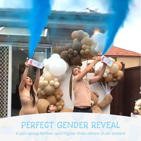 Total Game Changer Giant Gender Reveal Extinguisher 2 Pack Blue Pink Smoke Powder For Next Level Baby Shower Party Decor Non Toxic Biodegradable Safe Announcement