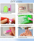 DIY steps for Diamond Painting Kit For Adults Beginners Mountain Flower DIY Diamond Art Set with Tools Full Round Drill