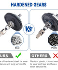 Comparison of Beefed Up Slipper Clutch Assembly With Steel Differential Gear vs. plastic gear for RC cars