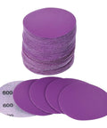 3 Inch Sanding Disc Set 40 Pack 600 Grit Alumina Sandpaper for Wet Dry Use with Hook and Loop Attachment