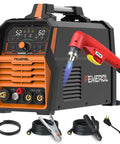 2 In 1 Plasma Cutter And MMA Welder With Large Digital Display 60A Plasma Cut 200A MMA Non High Frequency Dual Voltage