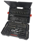 230 Piece Mechanic Tool Set With Case For Home Garage Use SAE And Metric Wrenches Sockets Ratchets And Bit Drivers