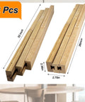 26 Inch Wooden Table Extension Slides Expands Dining Tables Up To 52 Inches Heavy Duty Drawer Glides for four leg tables.