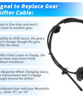 Ford F Series Super Duty Automatic Transmission Gear Shifter Cable Replacement OEM Style 2011-2016 with usage notes