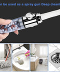 High Pressure Shower Head With Hose And Filtration Mineral Stone Beads For Strong Spray Water Saving RV Handheld Shower Sprayer Three Modes Universal Fit 60 Inch Hose Included Great For Dry Skin And Hair Health used for cleaning