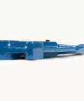 Side view of Rugged Dieless Lug Crimp Tool For 8 AWG To 4/0 Cables QuickAdjust Battery And Welder Lugs, blue finish