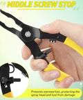 Person holding One Pack No Hassle Pop Up Sprinkler Head Tool For Easy Lift And Repair, Compatible With Rain Bird And Hunter Sprinklers