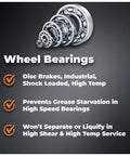 Stacked wheel bearings: set of metal ball bearings in varying sizes.