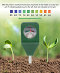 Single Probe Soil PH Meter For Garden And Lawn Care, Battery-Free Portable PH Tester For Moist Soil in garden soil with gauge reading
