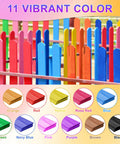 Kick Up Your Craft Game With This No Sweat Wood Stain Powder Yielding Five Vivid Hues Fast Dry Formula And Simple Indoor Outdoor Coverage For A Crisp Professional Finish, colorful wooden fence sections.