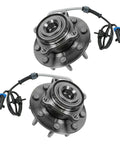 Chevy Front Wheel Hub and Bearing Replacement Kit for Pickup Truck Driver Side and Passenger Side Direct Fit Wheel Hub Assemblies