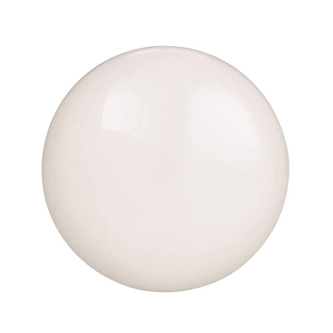 Crisp White Ceramic Round Cabinet Knob Delivers Old School Charm To Kitchens And Furniture With A Slick Heritage Finish.