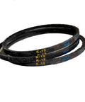 Premium Rubber V Drive Belt For Bench Drill Press Kickin Performance Solid Gear Replacement Strap Heavy Duty Grip shown in black.