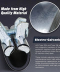 Highcraft pipe repair clamp, 3/4 in IPS, stainless steel, 3 in long, 5-pack