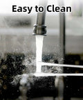 12 Inch Stainless Steel Kitchen Tongs And Tweezers 2 Piece Set rinsed under water, easy to clean