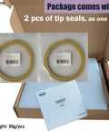 Tip Seal Replacement Kit For IDP 3 Dry Scroll Pump Yellow Two Piece Set For Industrial And Lab Vacuum Maintenance