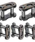 Shop Quality Industrial Number 60 Roller Chain Connecting Links With Master Connector Hardware built like a tank carbon steel for bikes.