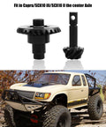 8T/27T RC Heavy Duty Steel Overdrive Bevel Gear Set for Capra SCX10 II III Front And Rear Universal Drives displayed
