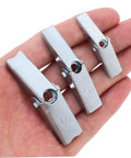 Heavy Duty Toggle Bolt And Wing Nut Kit For Drywall Hollow Walls 48 Piece Anchors Set For Securely Mounting Lamps Bookshelves Cabinets Easy Installation And Versatile Use Great For DIYers, 3 metal toggle anchors in hand