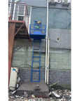 Compact Cargo Elevator For Home And Workshop With 500Kg Capacity installed on building exterior