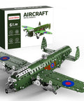 STEM Airplane Building Kit With 389 Pieces For Kids Ages 8 To 12 Learn To Assemble A Realistic Model Plane With Hands On Science