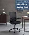 Heavy Duty 660 Lbs Office Chair Base Replacement With Swivel Tilt Plate Five Point Nine By Ten Inch Mounting Holes displayed
