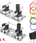 Thermostat Limit Switch Kit For Suburban RV Water Heater SW Replacement Parts 232306 232282 233534 525007, red wires