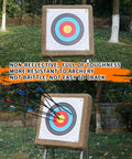Backyard Archery Targets Paper 40cm 10 Ring Face for Bow and Arrow Target Practice pro grade durable wood free non reflective