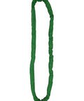 Green Polyester Round Sling 8 Foot Long With 5,300 Pound Vertical Capacity, Seamless Outer Jacket, Flexible Lifting Sling