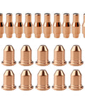20 Pack Plasma Cutter Consumables Kit For Titanium 45 IPT45 45A Torch 10 Electrodes 56576 And 10 Nozzle Tips 56811 shown