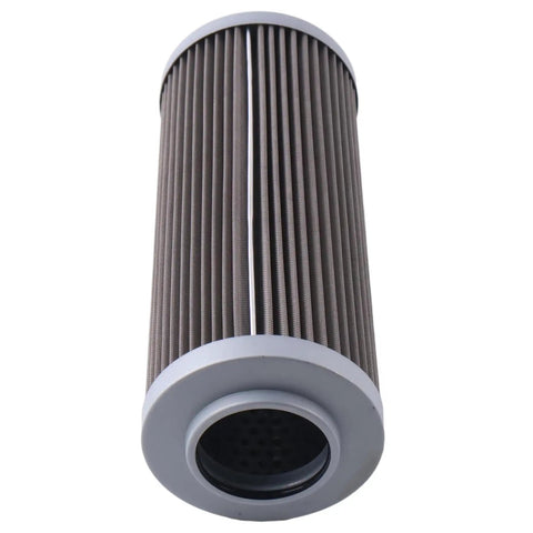 Top Shelf Hydraulic Oil Filter Element GUL12A50UWDV Quick Swap For Mazak Machine Tools shown from the top with pleated design.