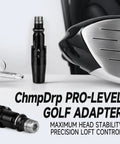 335 Tip Golf Shaft Adapter Sleeve For Titleist Fairway Woods Fits GT2 GT3 GT4 TSR1 TSR2 TSR3 TSi1 TSi2 TSi3 TS1 TS2 TS3 917F 915F 913F Universal Fit For Replacing Or Upgrading Shaft Adapters With Easy Installation No Fuss Install For Quick Swaps showing adapter with club head close-up.