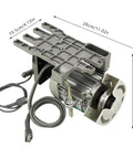 600W Brushless Servo Motor For Industrial Sewing Machines With AC 110V, Split Motor And Controller, high torque, copper coil
