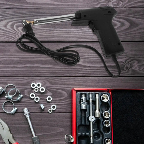 Hot For Auto Repair! Grab This Portable Welding Bumper Car Kit Tool with ergonomic handle and welding tip on a workbench.