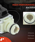 4L60E And 4L65E Shift Solenoid Valve Set Of 2 For Automatic Transmissions, Top Notch Replacement Solenoids For Cadillac Escalade Suburban Tahoe Avalanche Blazer Astro Caprice Fleetwood And Other GM SUVs. Close-up of shift solenoid with mesh filter and O-ring