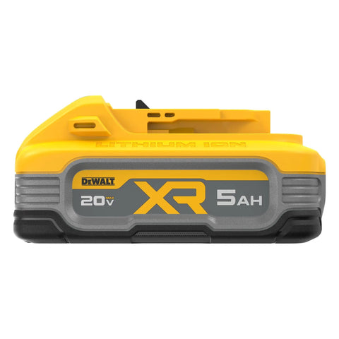 Side view of Powerstack 20V Max Battery Starter Kit With Rechargeable 5Ah Lithium Ion Pack For Cordless Tools Delivers Beast Mode Power