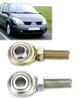 Built Tough Heavy Duty Rod End Heim Joint Set With Half Inch Bore And Half Inch 20 RH LH Male Threads, Stainless Steel, Corrosion Resistant, High Load Lateral Capacity 12200 Lb, Universal Fit For Cars, Motorcycles, ATVs, Boats, CNC Equipment, rod end shown with car use