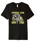 Funny Farm Life Tee For Combine Operators And Harvester Drivers, Hair Don't Care Design Shirt For Harvest Season