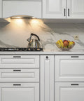 Matte Black Square Cabinet Pulls 5 Inch 30 Pack Handles for Kitchen Cabinets Drawers Cupboards and Furniture in modern kitchen