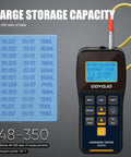 Portable Leeb Hardness Tester Kit With Copper Test Block 7 In 1 HL HV HB HRC HRB HRA HS with OLED display and large storage capacity