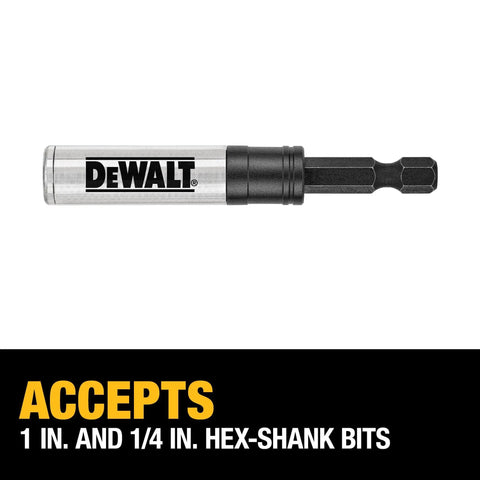 3-Inch Magnetic Bit Tip Holder 50 Pack for Quick Screw Driving Heavy-Duty Shock-Resistant Steel